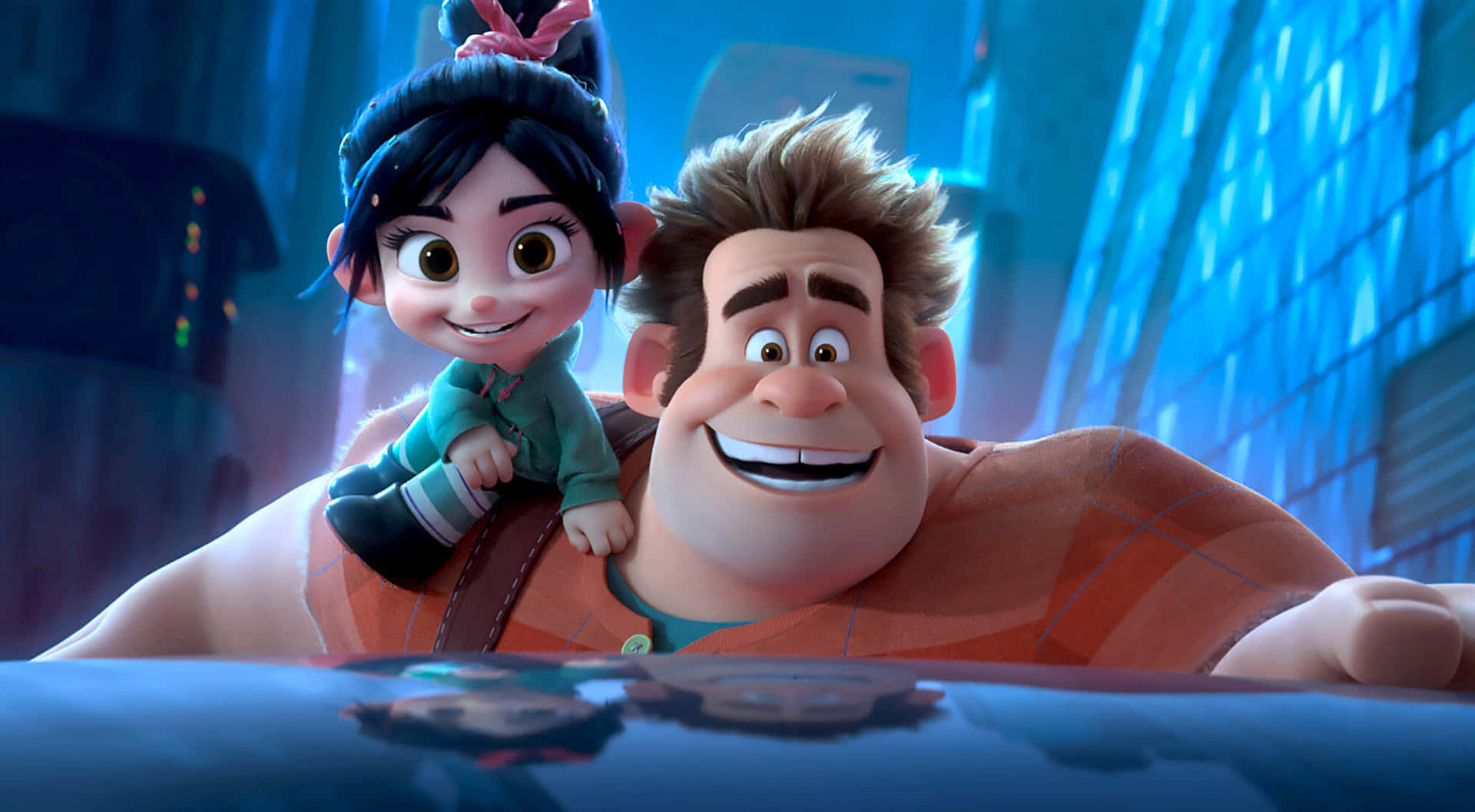 Ralph And Vanellope Ralph Breaks The Internet Background