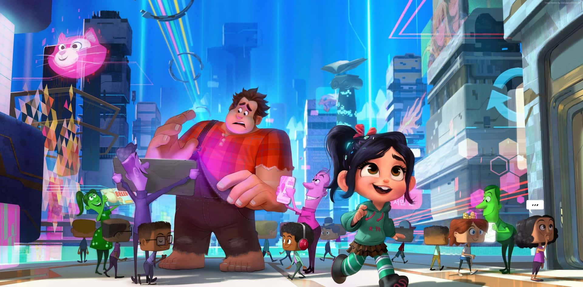 Ralph Breaks The Internet Main Characters Background