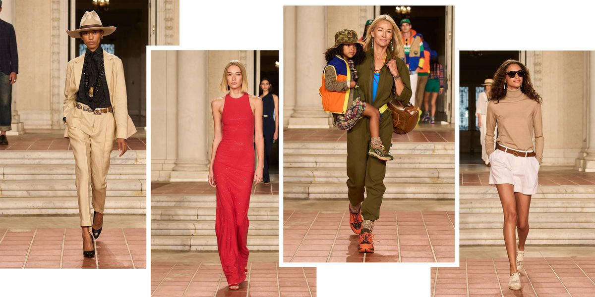 Ralph Lauren Corporation Event Collage Highlights Background