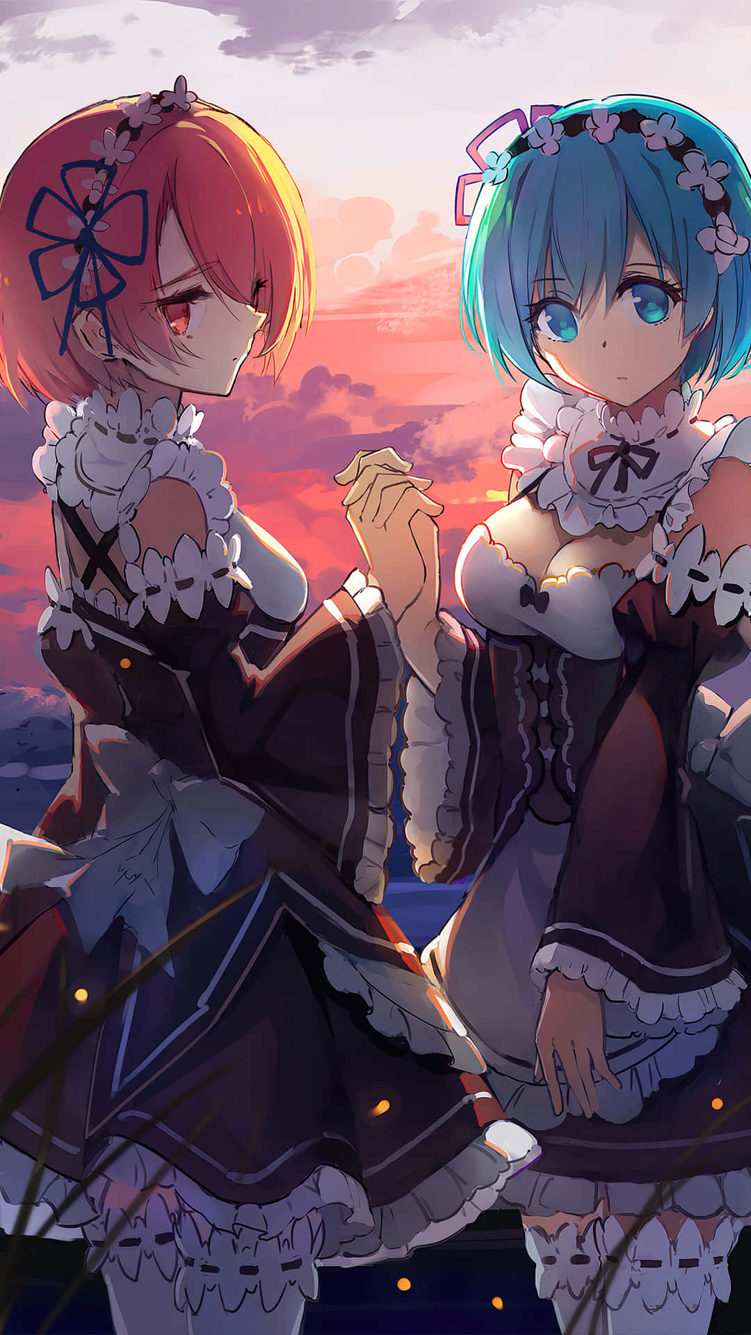 Ram And Rem, Reunited In Harmony Background