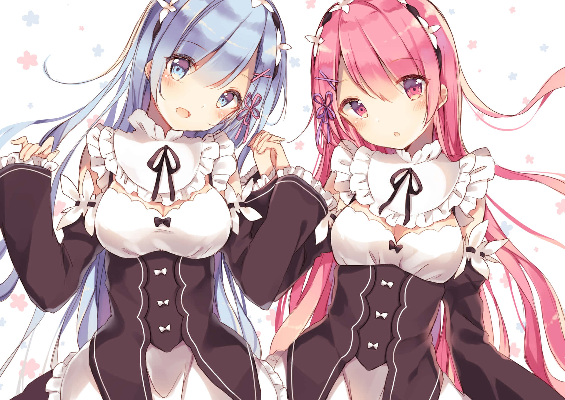 Ram And Rem - Two Sides Of The Story Background