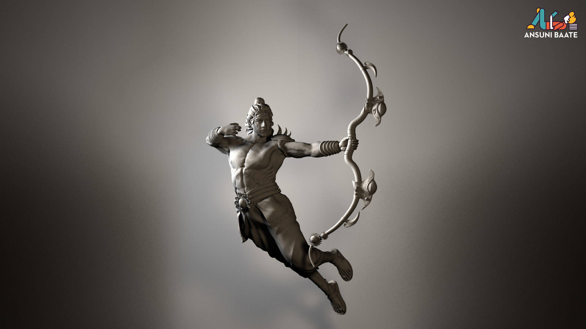Ram Ji Archery Statue Background