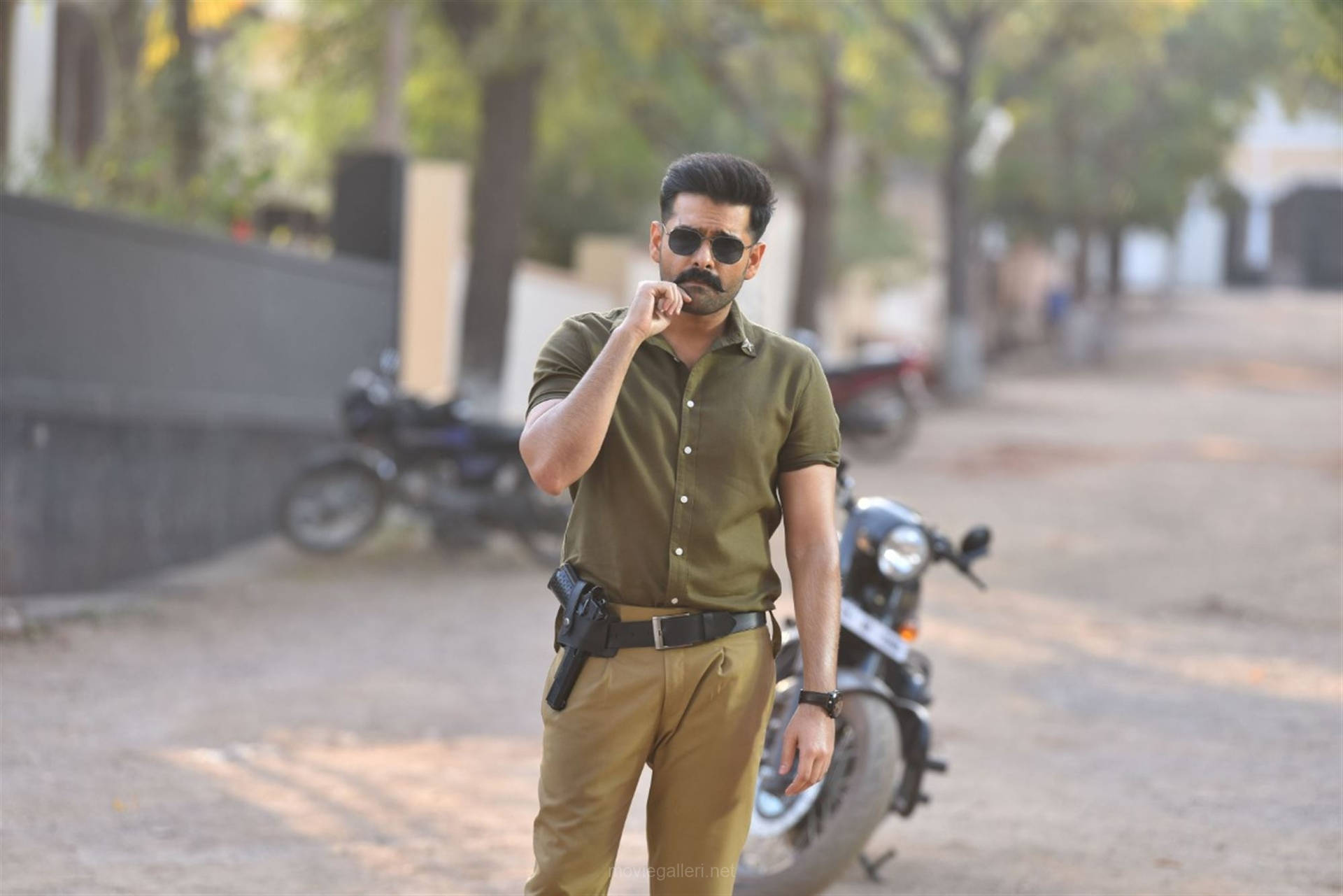 Ram Pothineni As Police Background