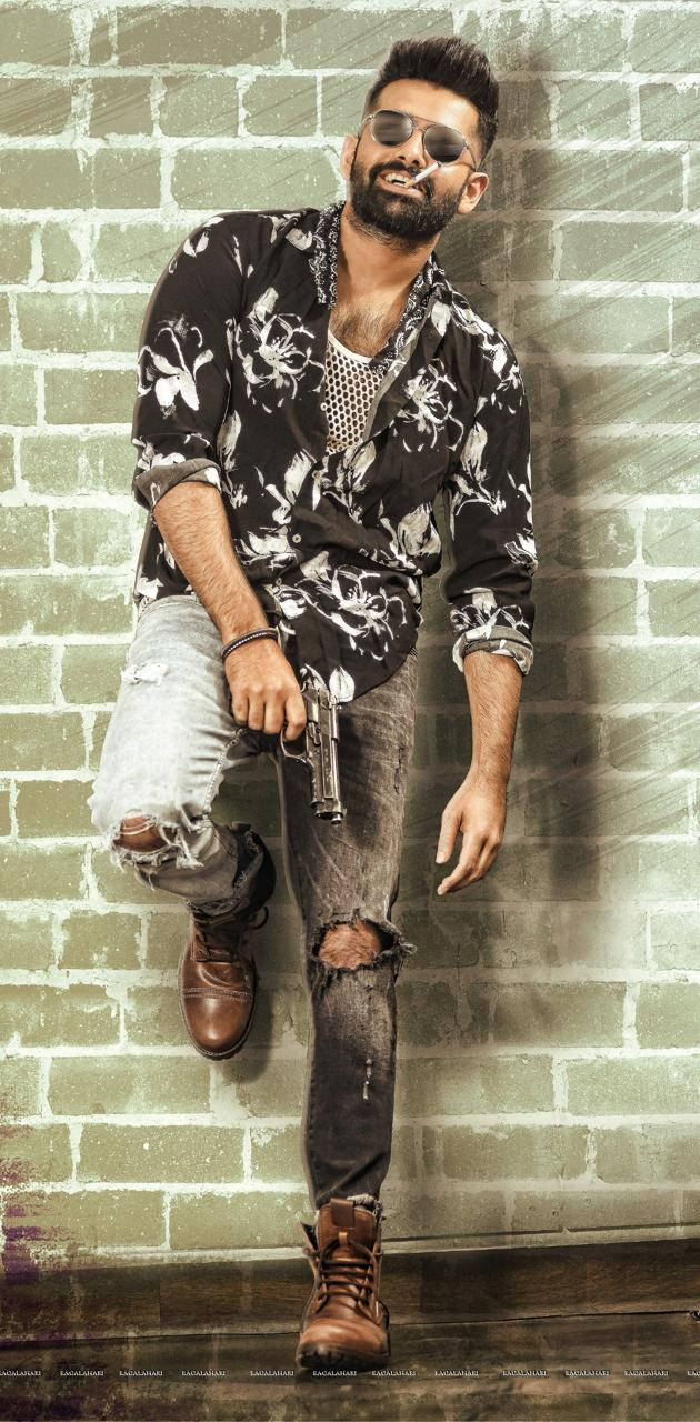 Ram Pothineni In Ripped Jeans Background