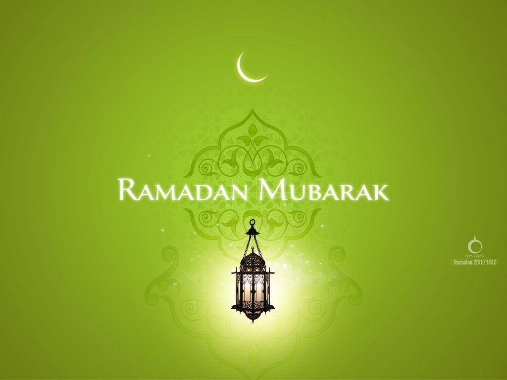 Ramadan Mubarak Lantern Background