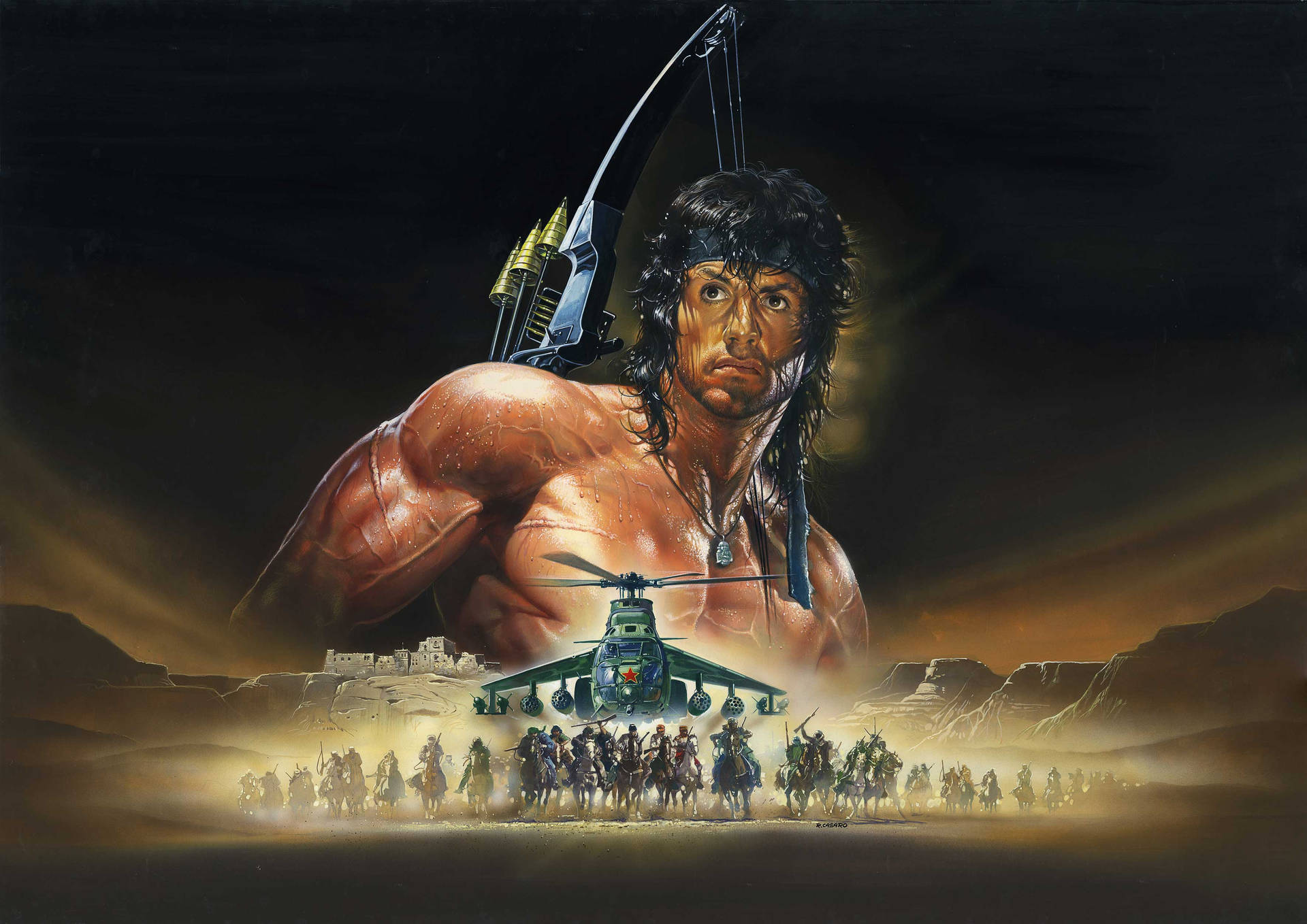 Rambo Iii Art Background