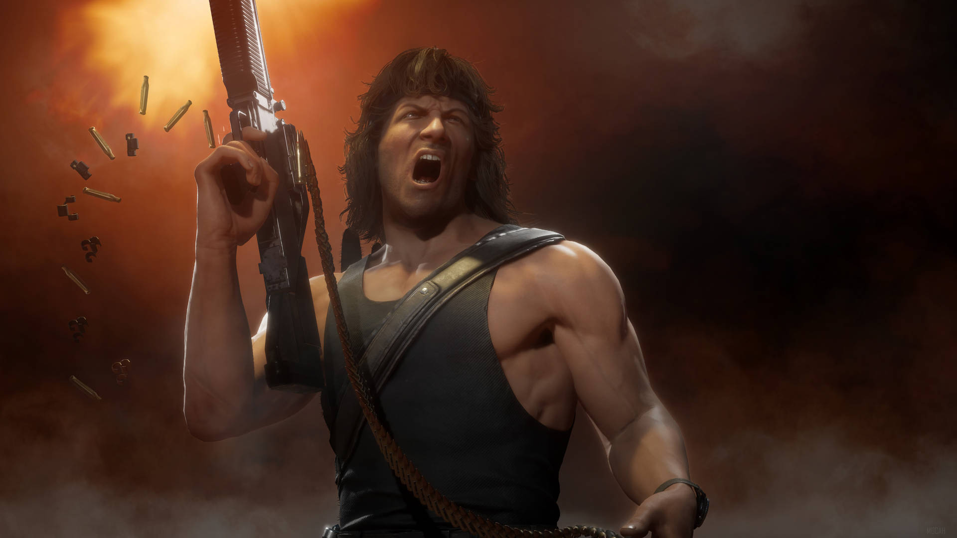 Rambo Mortal Kombat Background