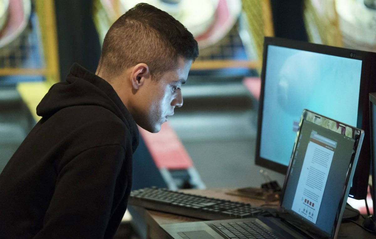 Rami Malek As Hackerman Background