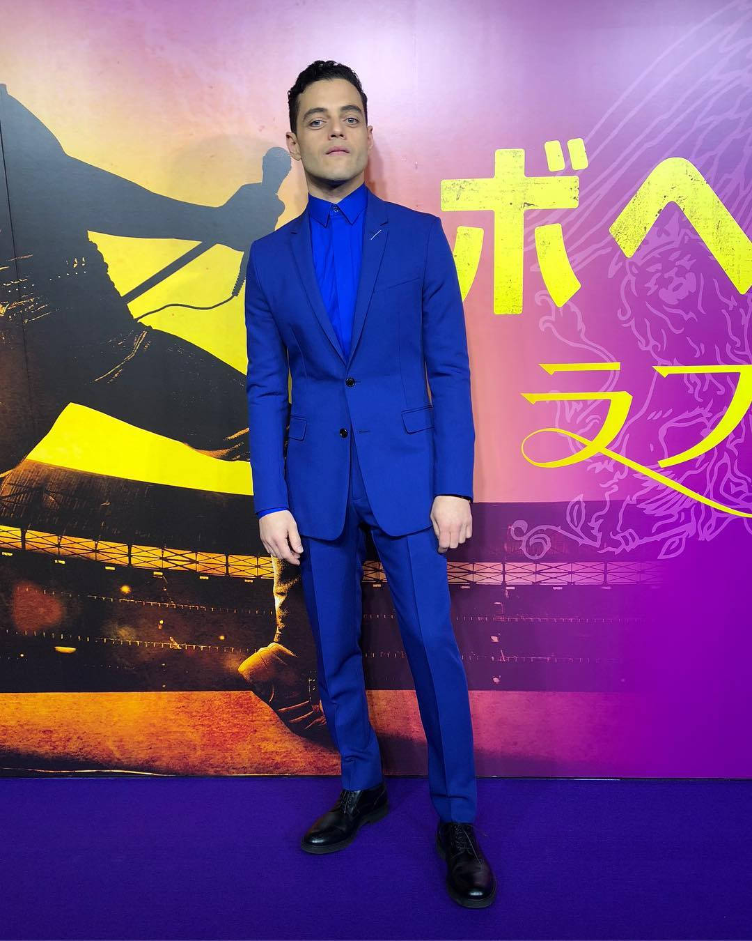 Rami Malek In Japanese Premiere