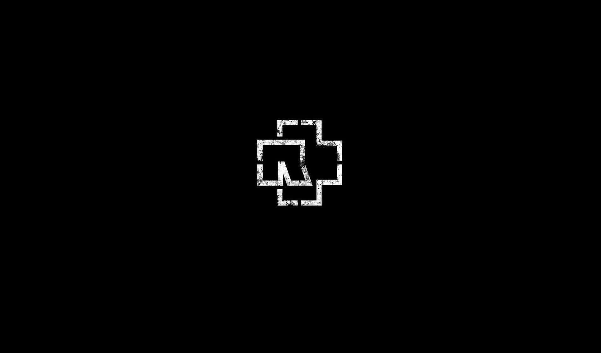 Rammstein Logo Black Background Background