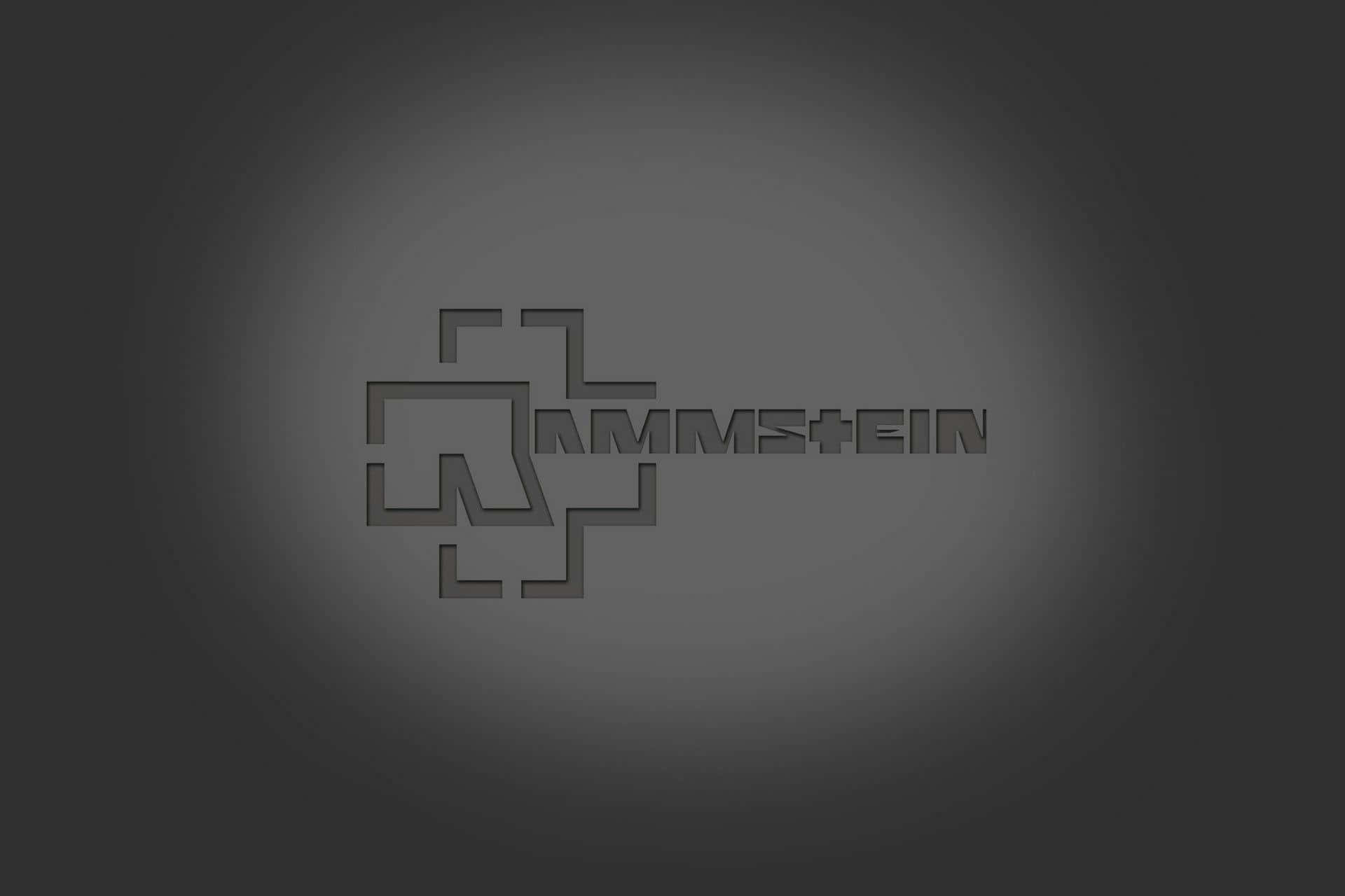 Rammstein Logo Wallpaper Background
