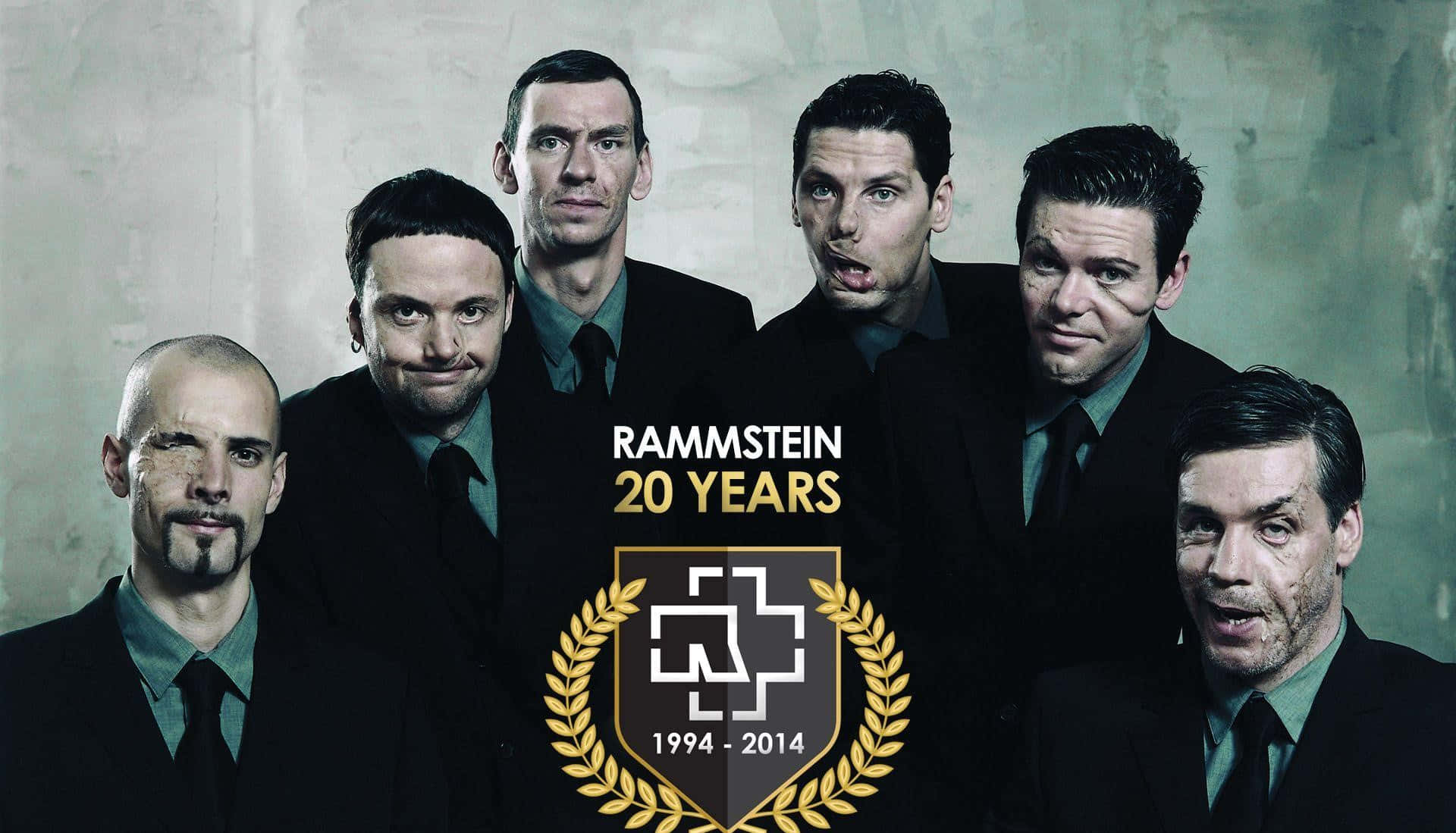 Rammstein20th Anniversary Group Photo Background