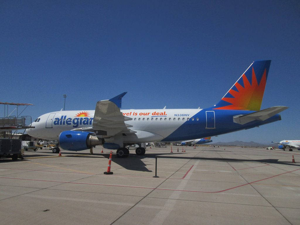 Ramp Allegiant Air Background