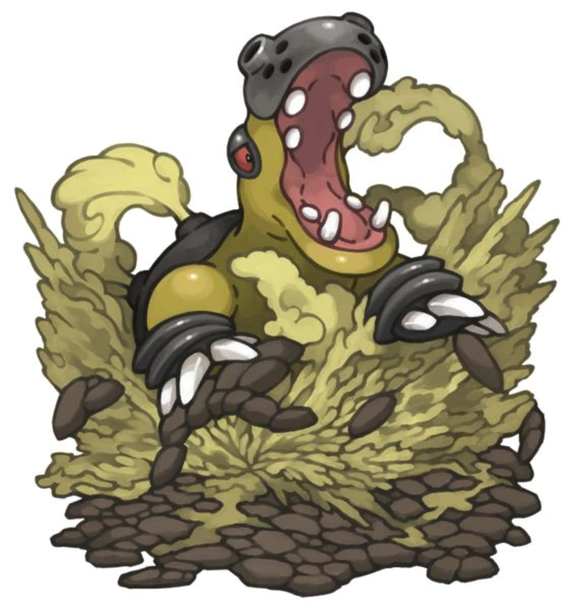 Rampaging Hippowdon Background
