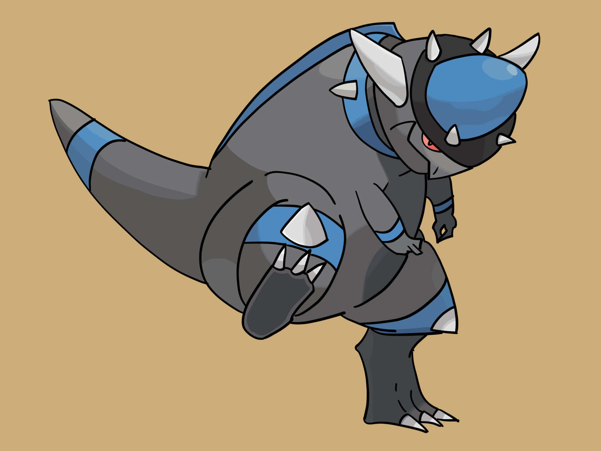 Rampardos Digital Art