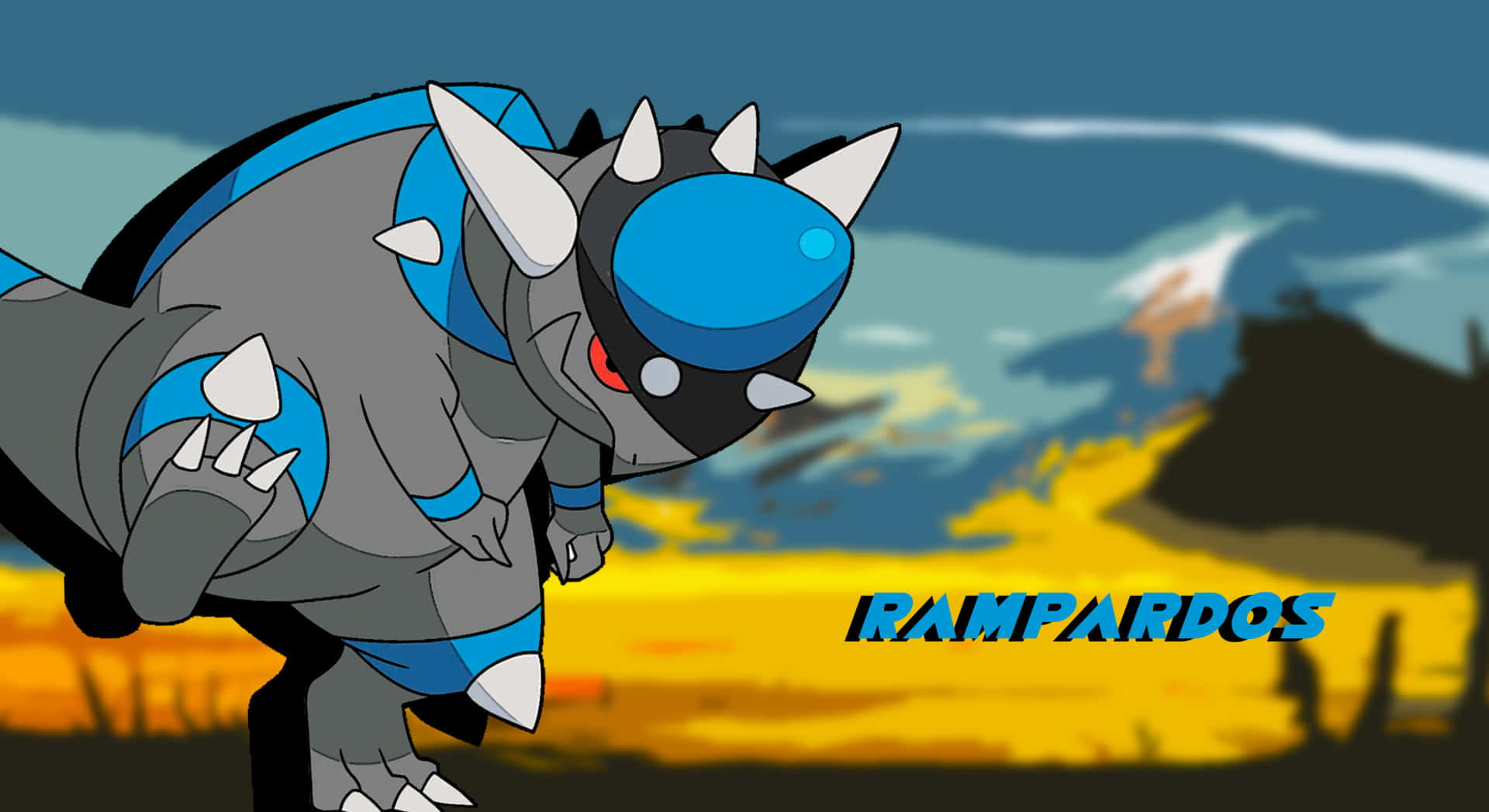 Rampardos Poster