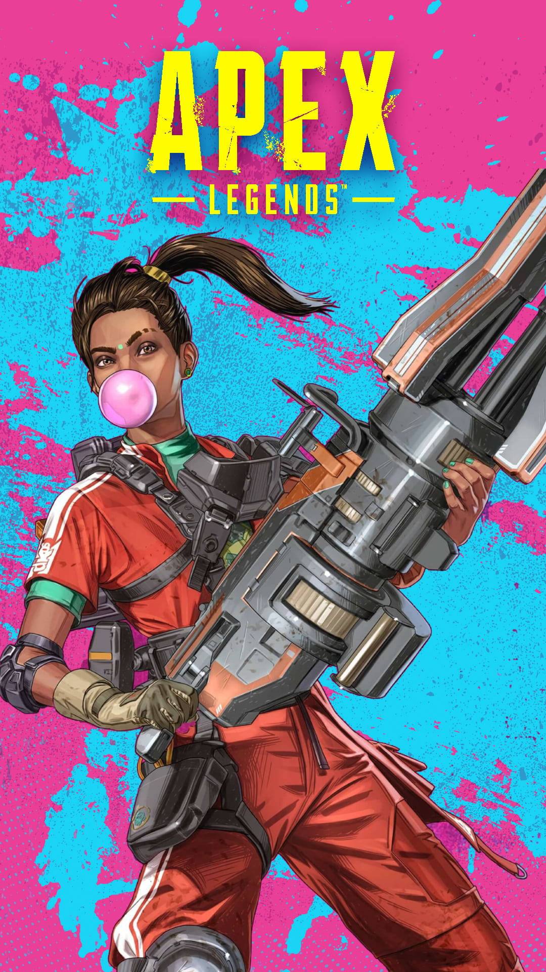 Rampart Defensive Character Apex Legends Phone Background