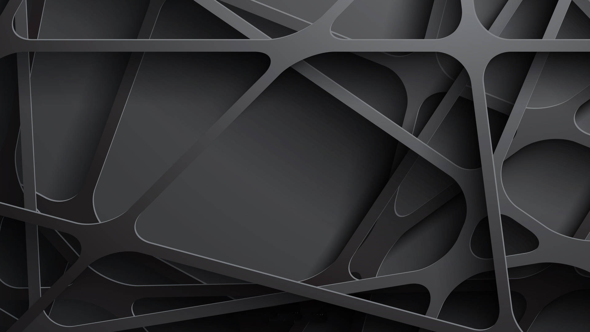 Random Black 3d Abstract Background