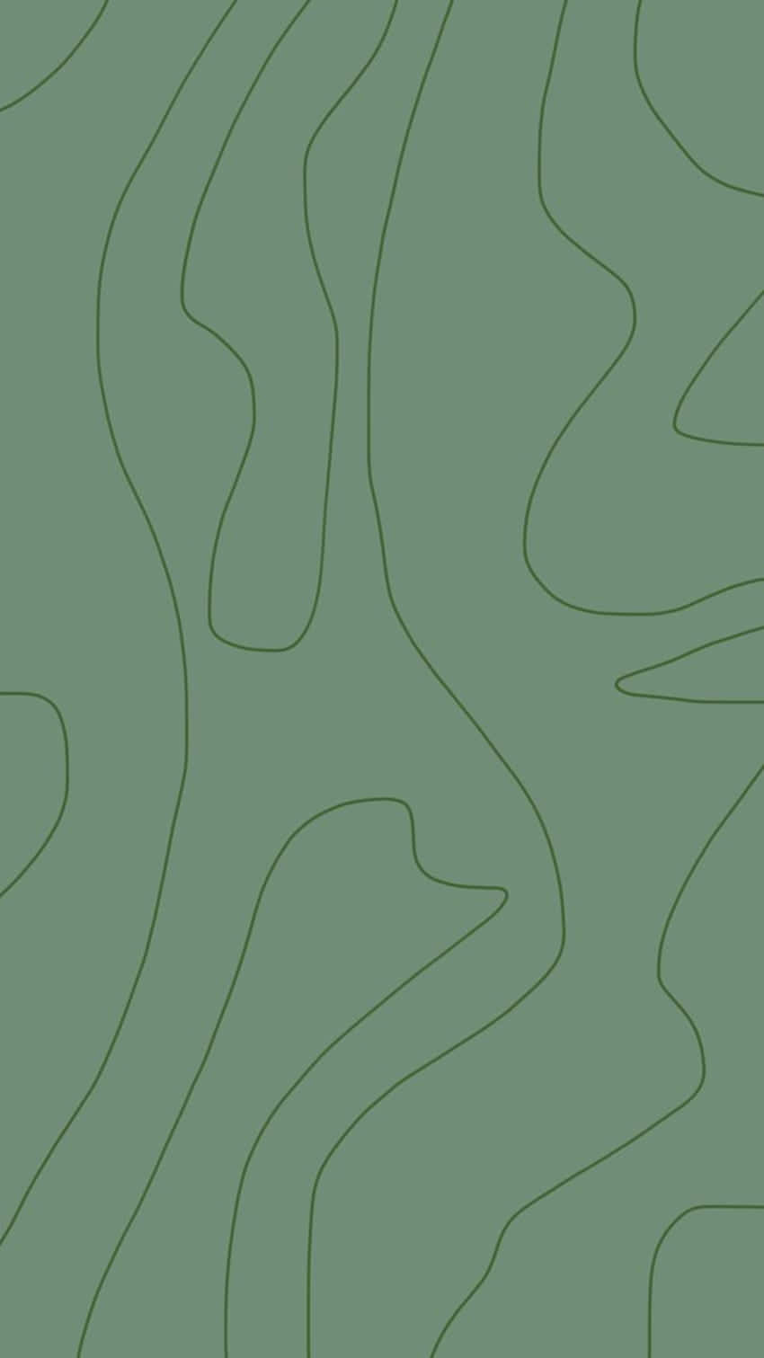Random Green Lines Pattern Cute Sage Green Background