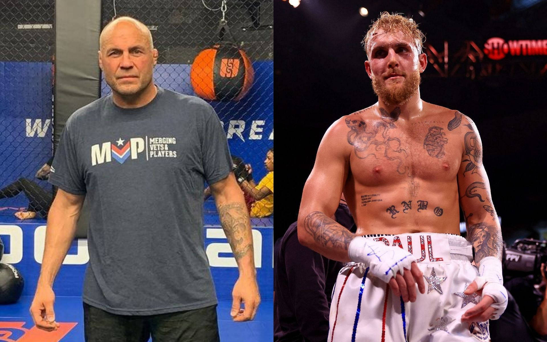 Randy Couture And Jake Paul Background