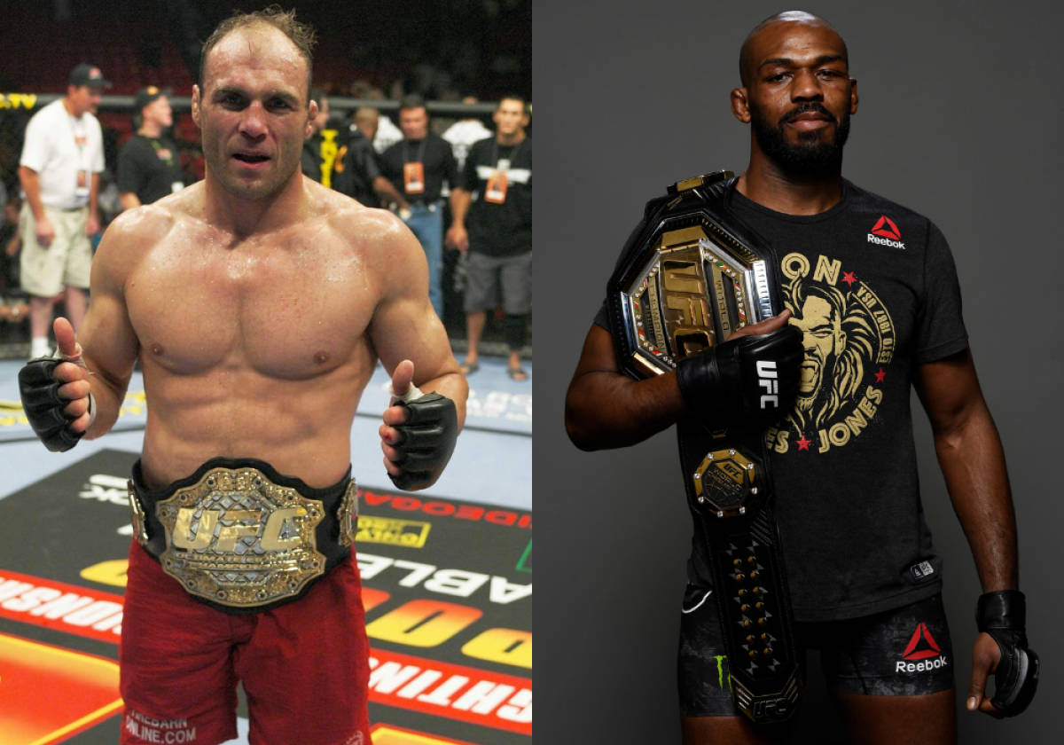 Randy Couture And Jon Jones Background