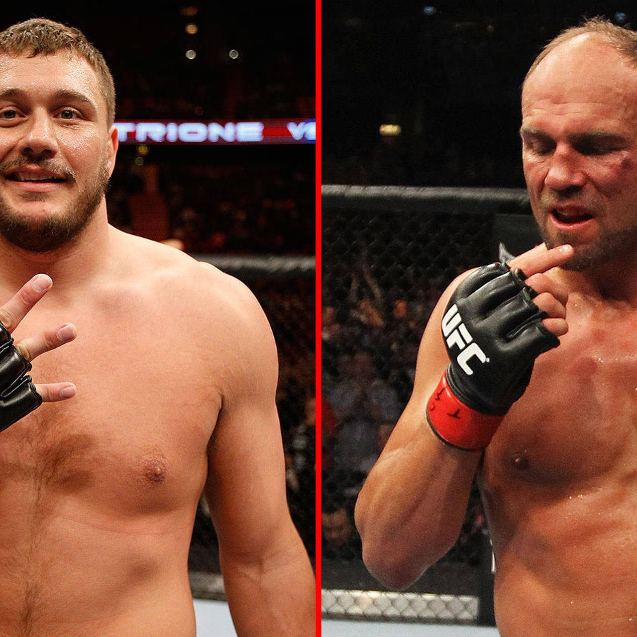 Randy Couture And Matt Mitrione Background