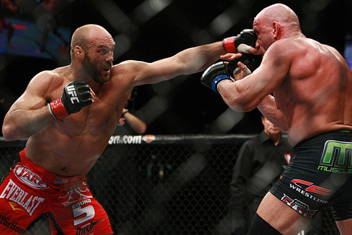 Randy Couture Face Punch Background