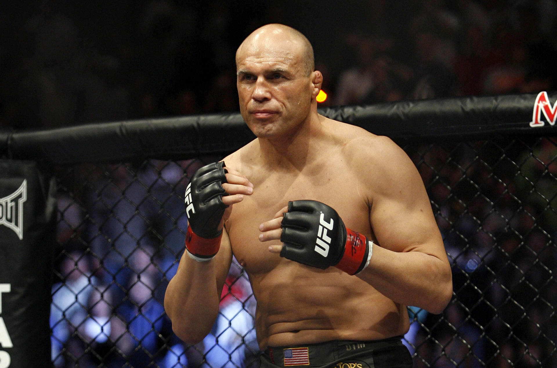 Randy Couture Ready Background