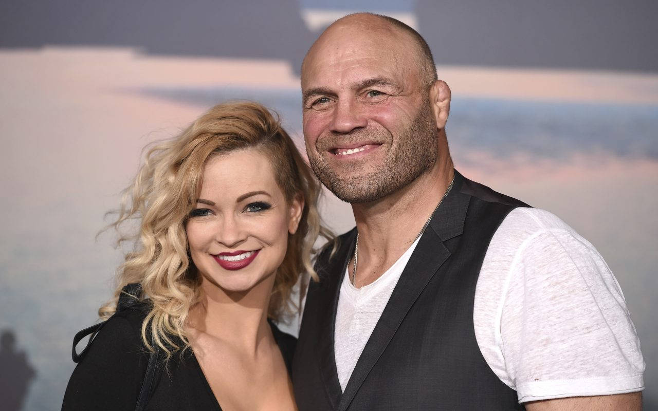 Randy Couture With Girlfriend