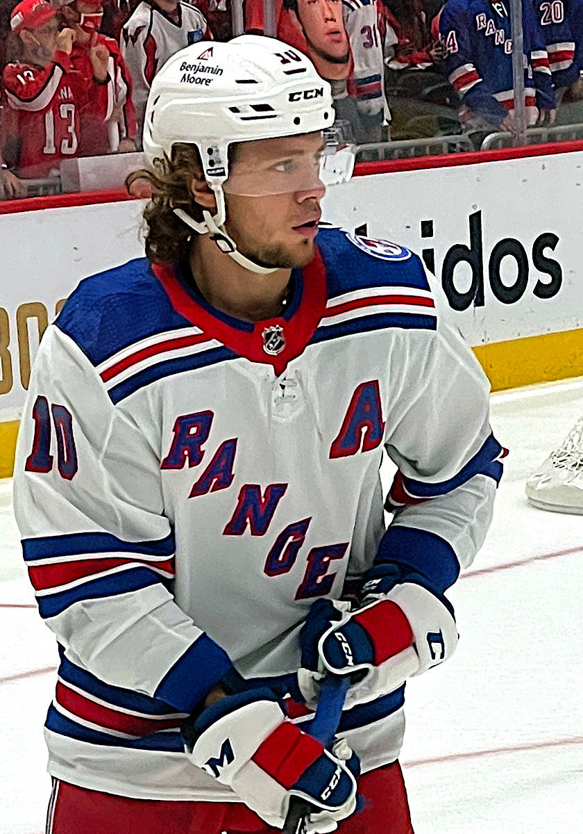 Rangers All Time Hockey Player Artemi Panarin