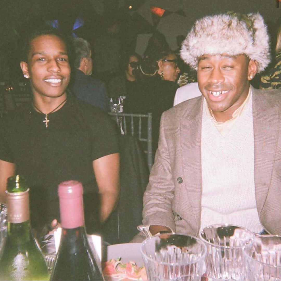 Rap Moguls Asap Rocky And Tyler The Creator Background