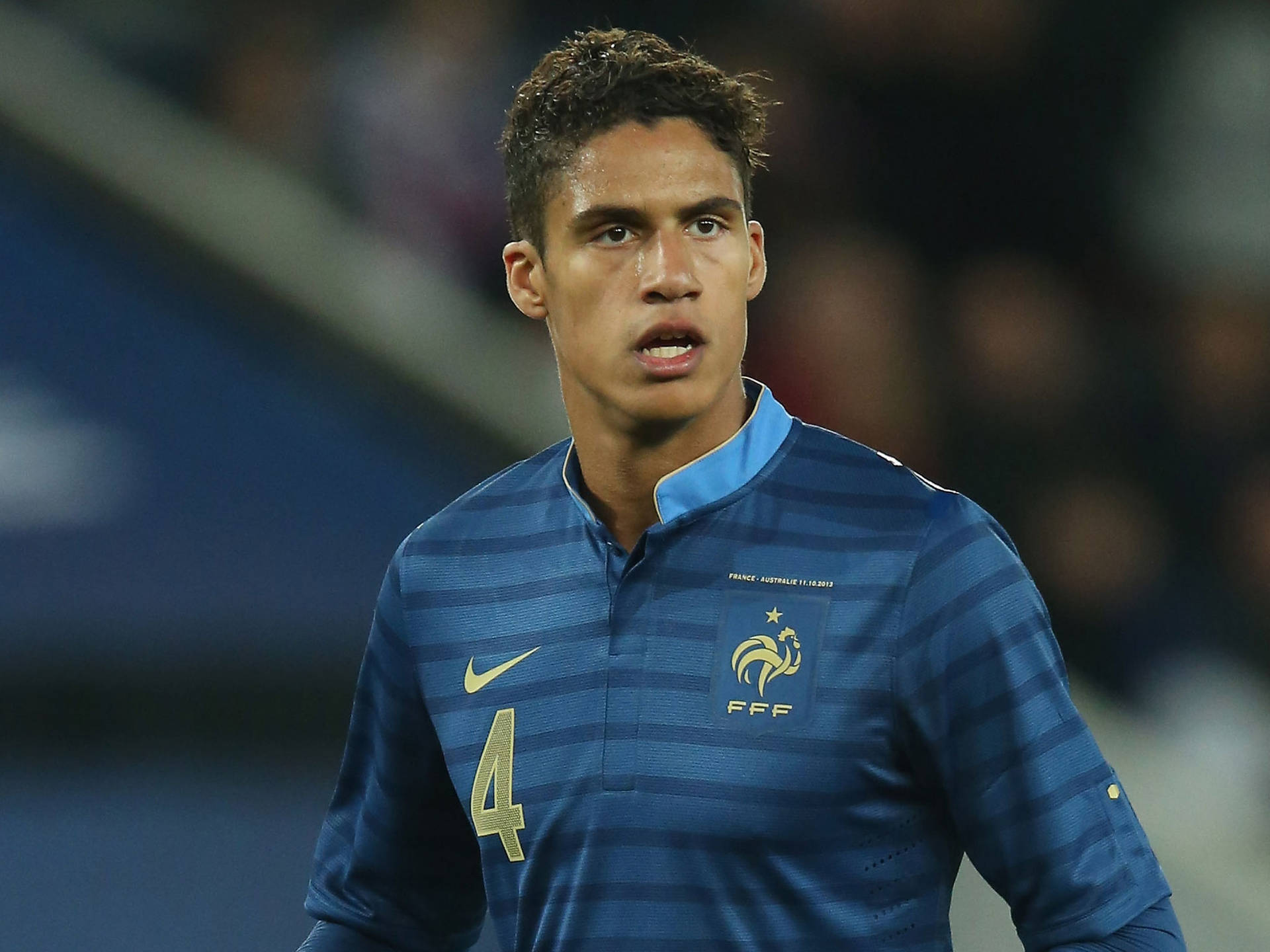 Raphael Varane Shocked Background