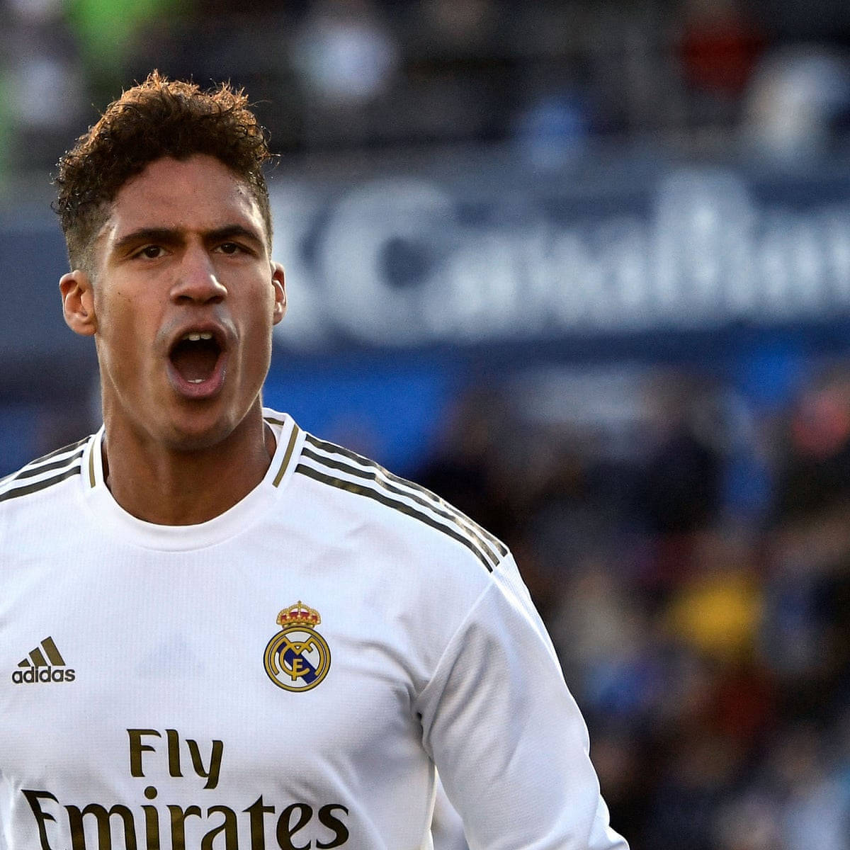 Raphael Varane Yelling Background