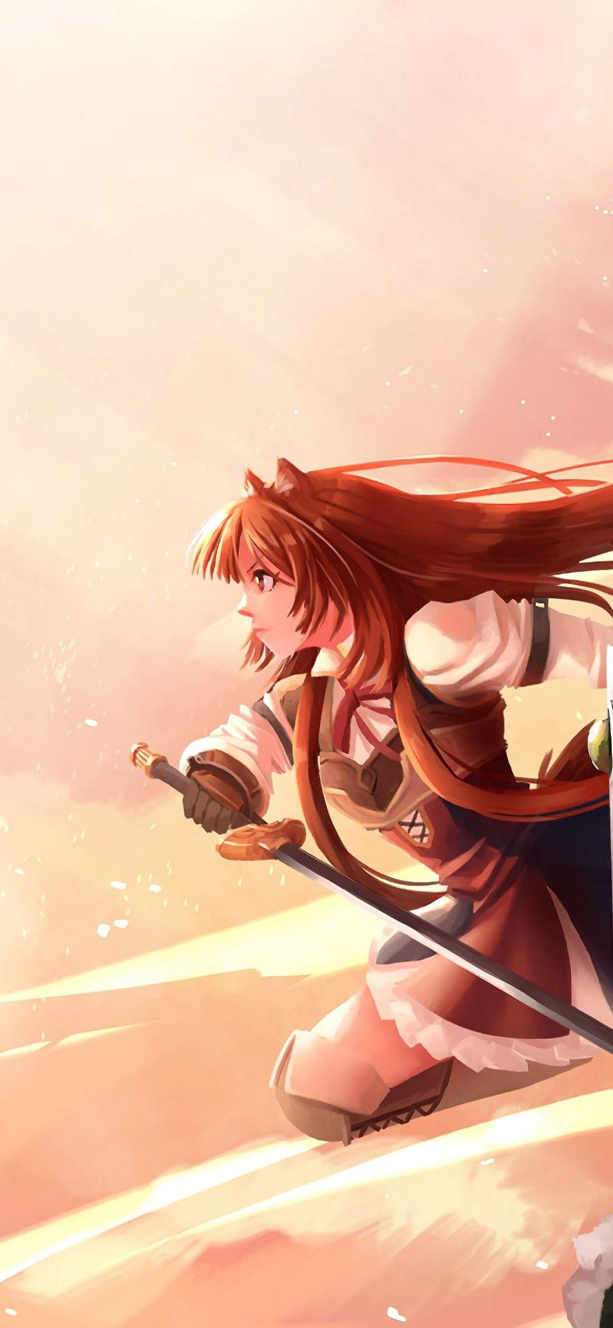 Raphtalia Rising Of The Shield Hero Anime Art Background