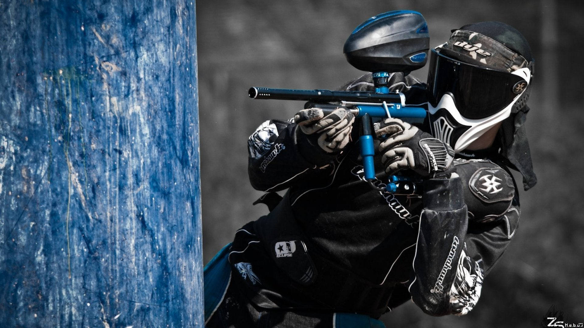 Rapid Action Paintball Warrior Background