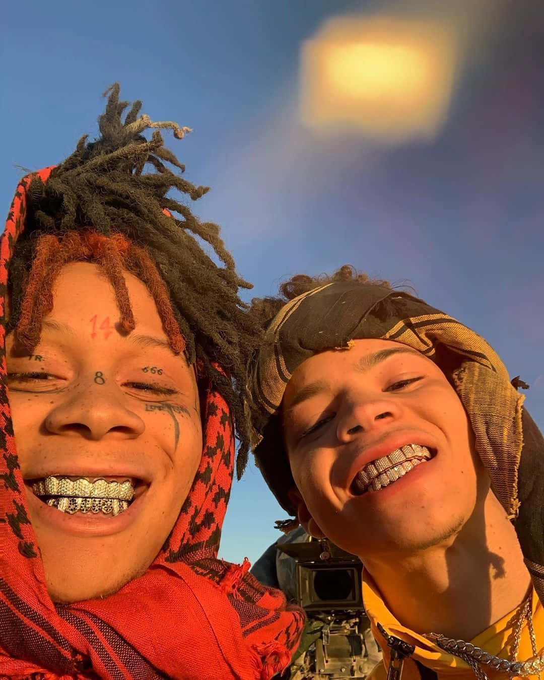 Rapper Lil Mosey Performing For His Fans Background