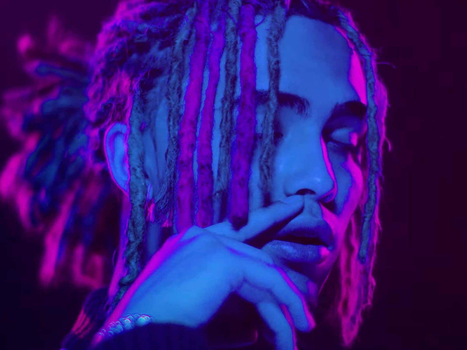 Rapper Lil Pump Breaking Barriers In Music Background