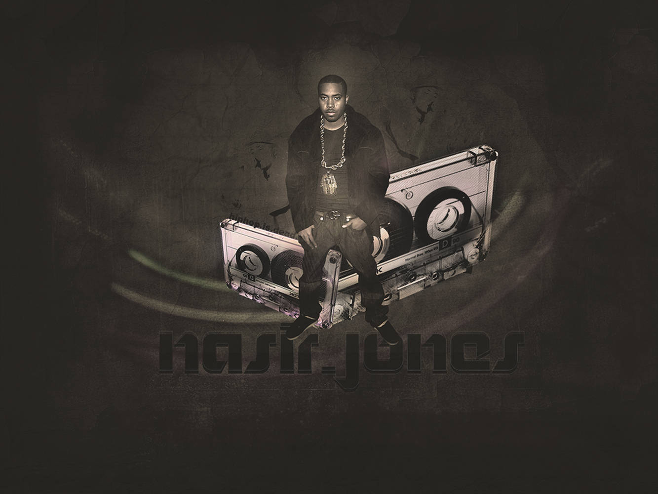 Rapper Nasty Nas Jones Background