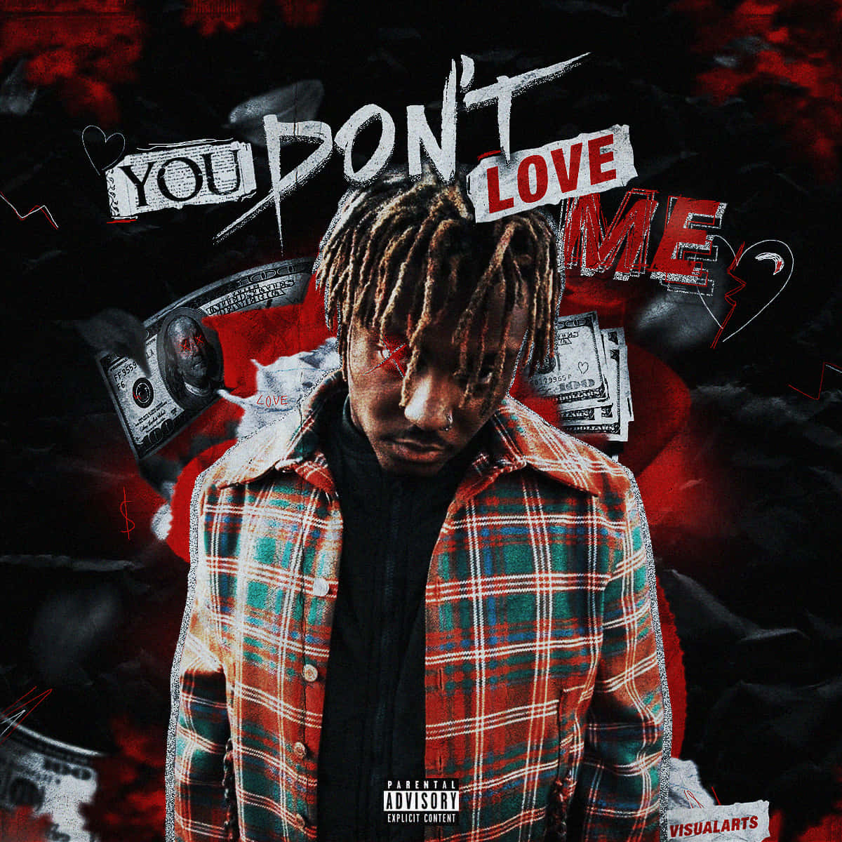 Rapper Pfp Of Juice Wrld Background