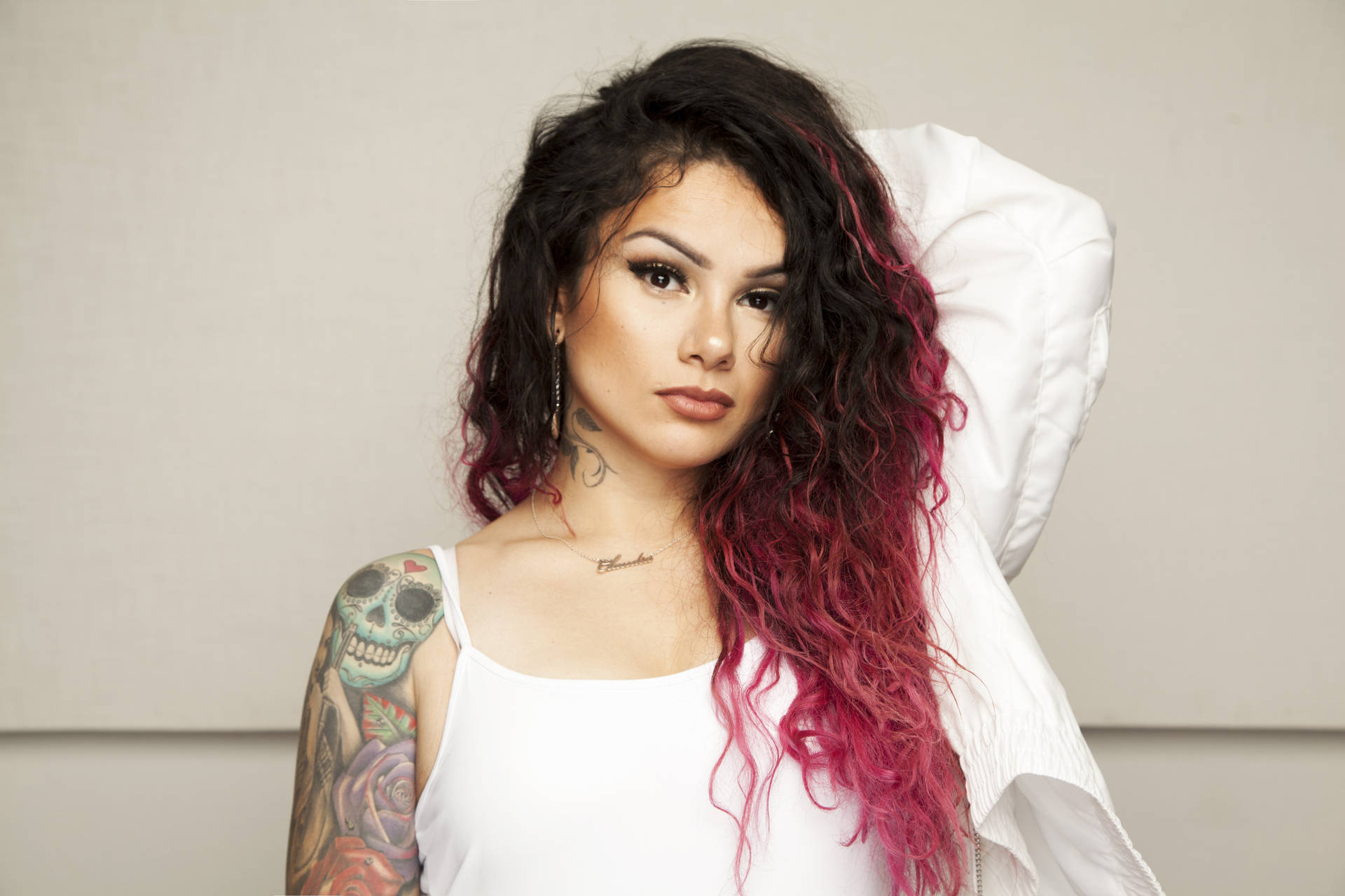 Rapper Snow Tha Product Background