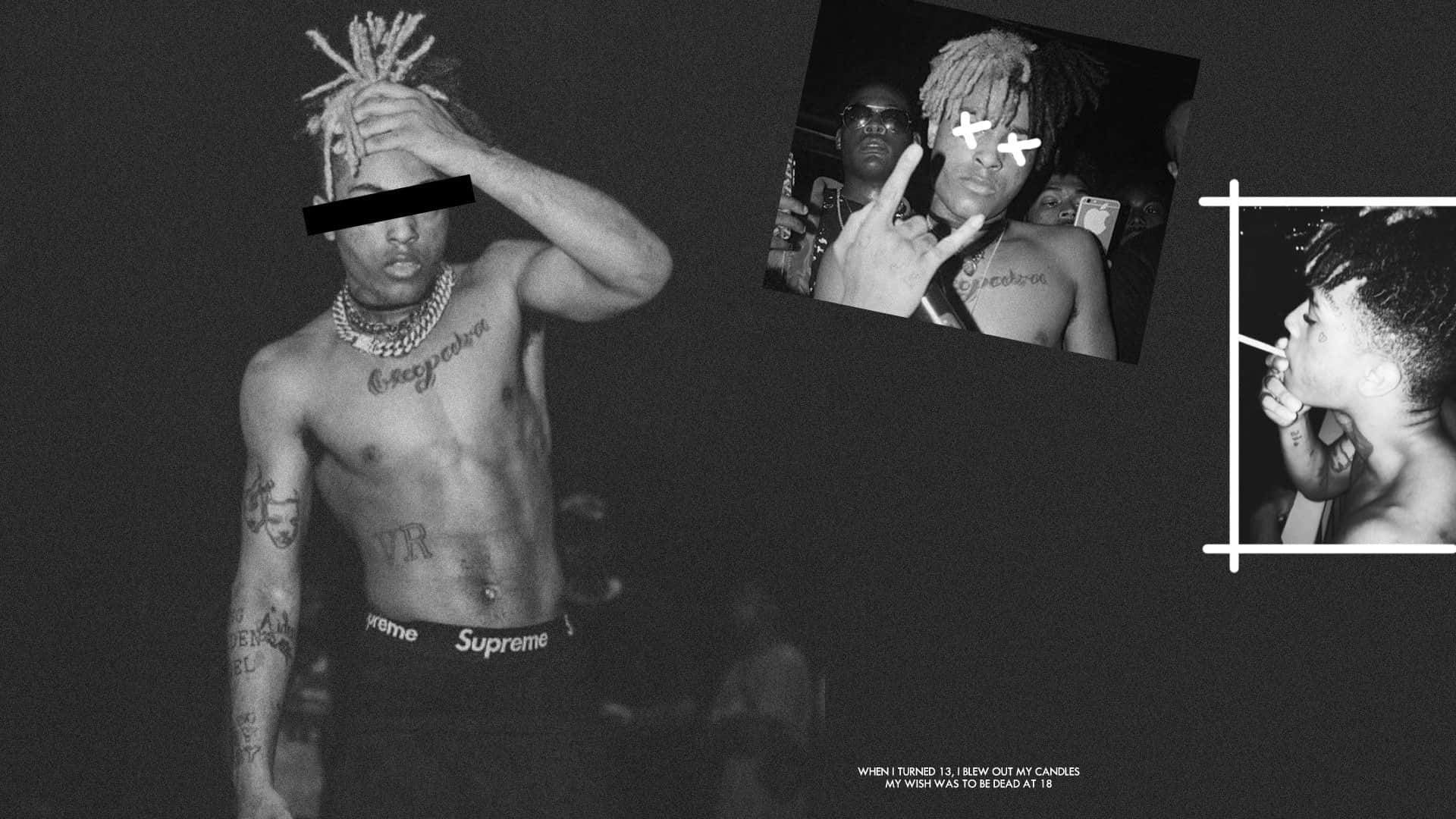 Rapper Xxxtentacion Laptop Background