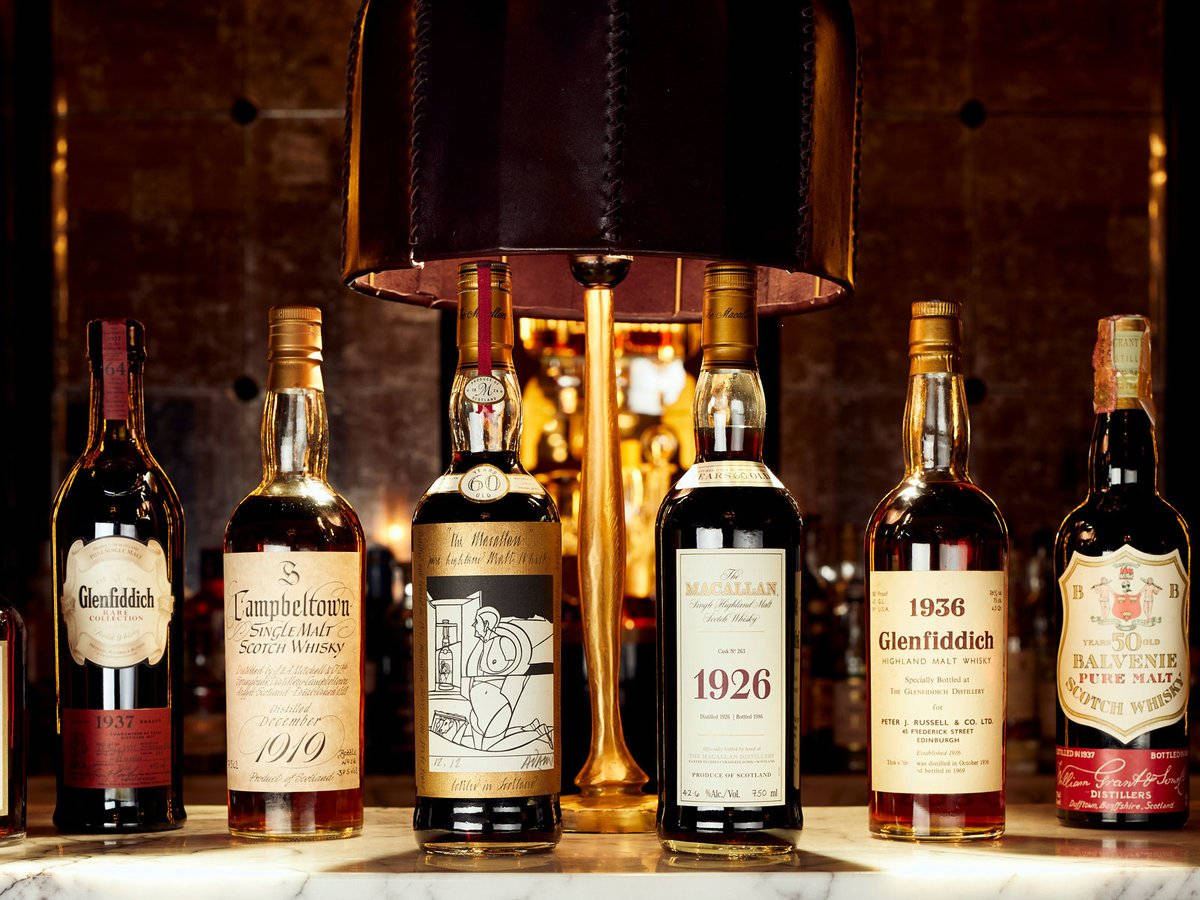 Rare Glenfiddich And Other Whiskies