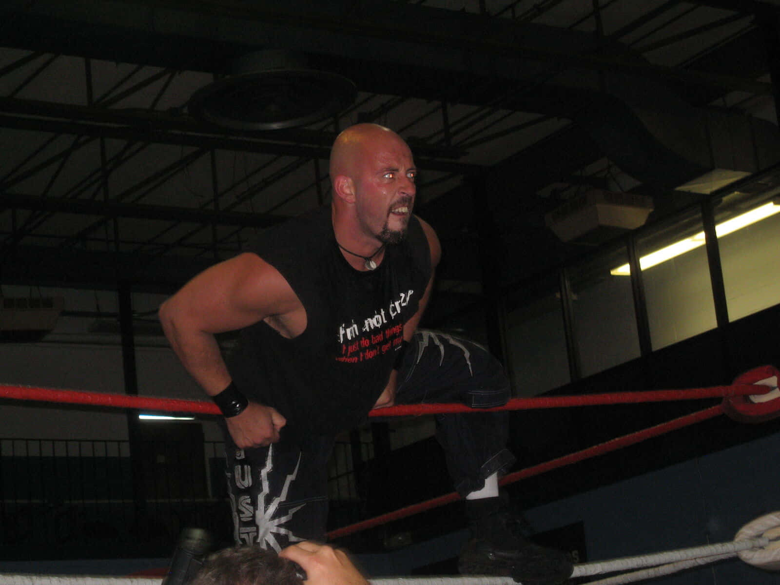 Rare Justin Credible Sparring Session Background