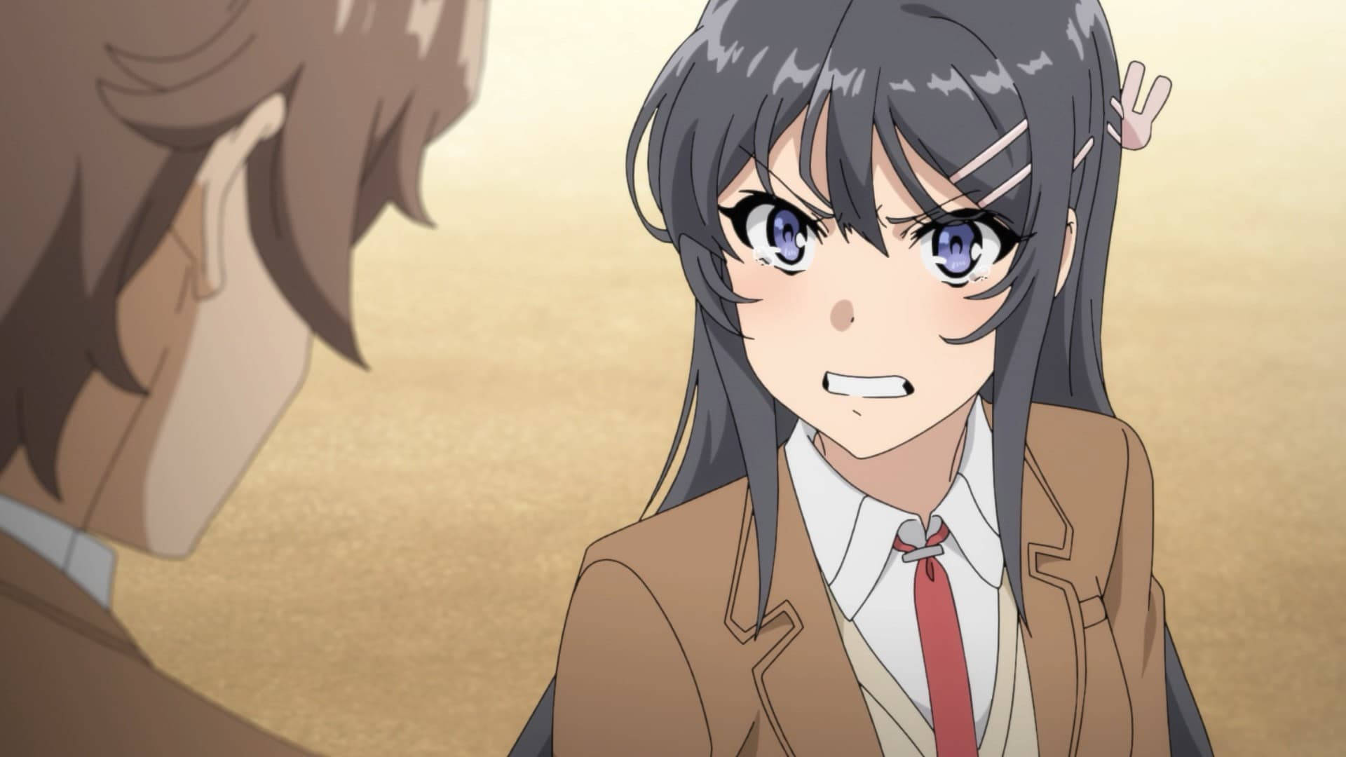 Rascal Does Not Dream Of Bunny Girl Senpai Angry Mai