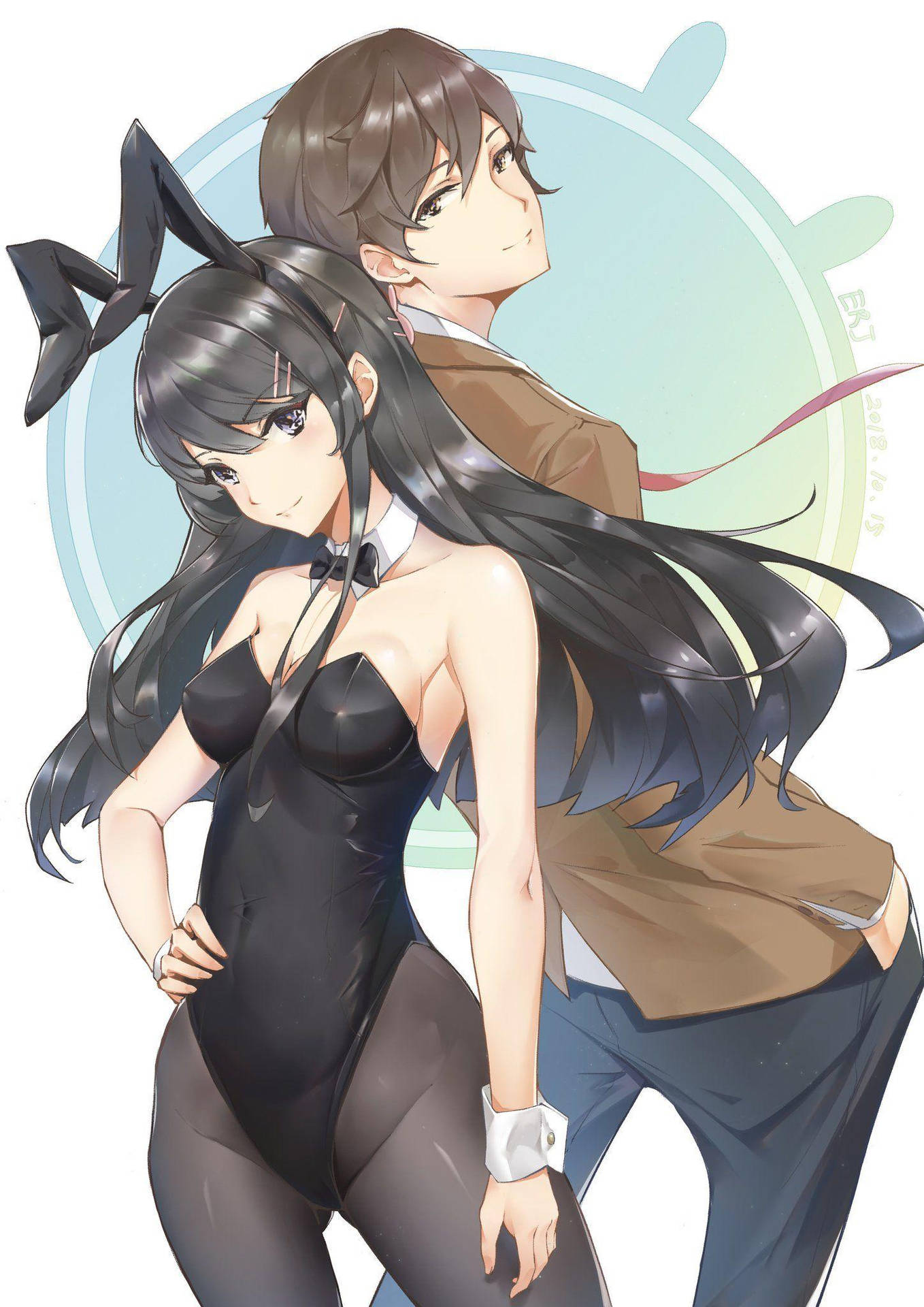 Rascal Does Not Dream Of Bunny Girl Senpai Couple Hd