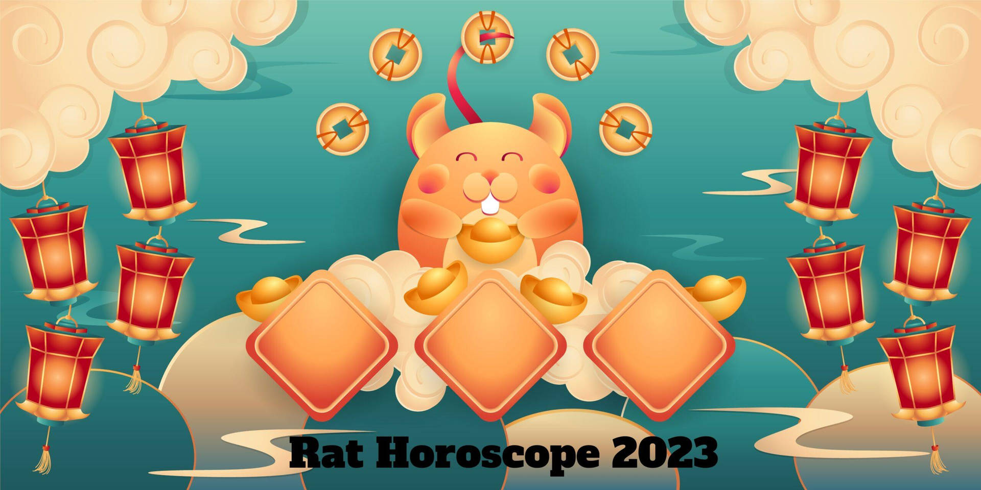 Rat Horoscope 2023 Background