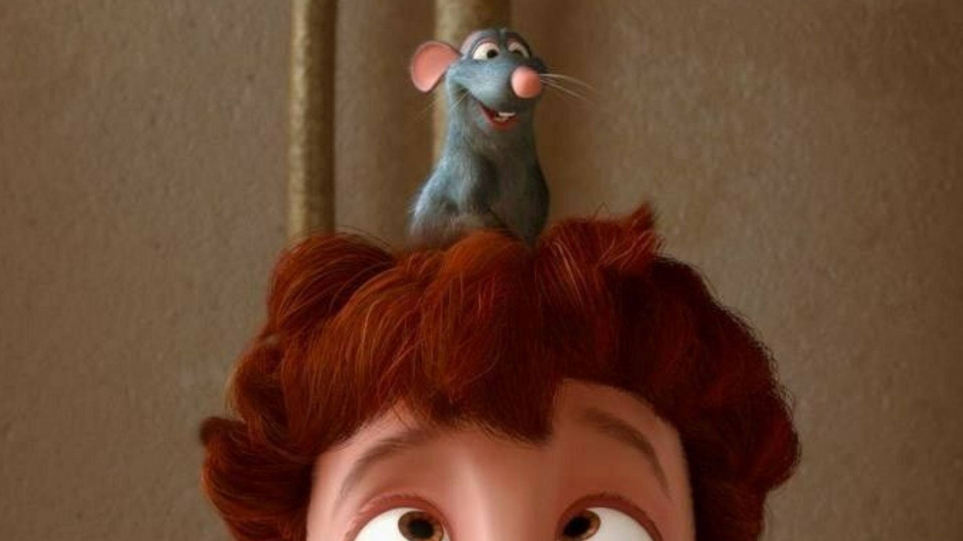 Ratatouille And Alfredo Background