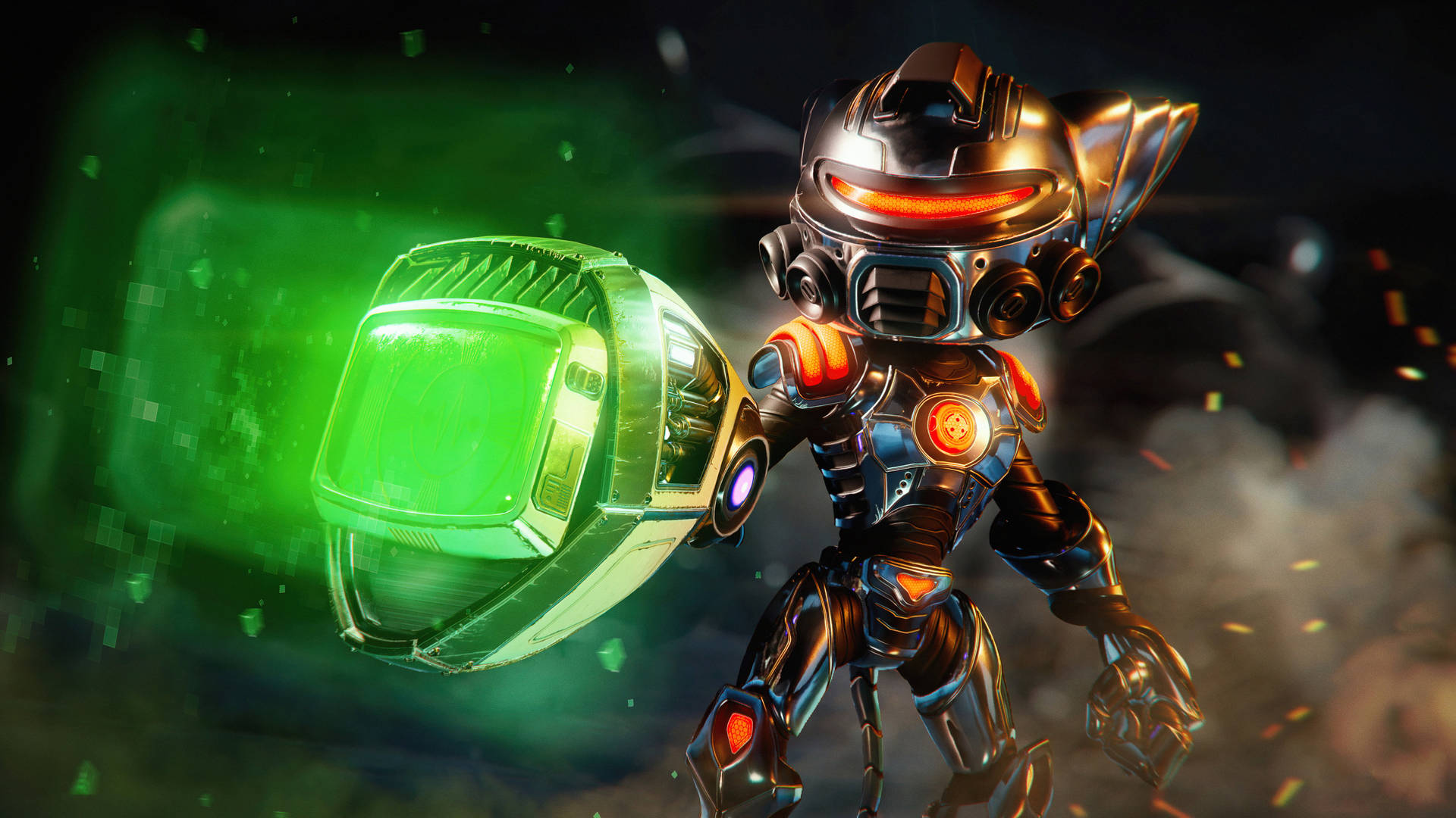 Ratchet And Clank Carbonox Armor Background