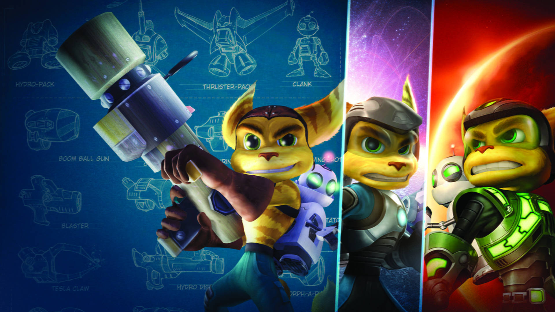 Ratchet And Clank Collection Background