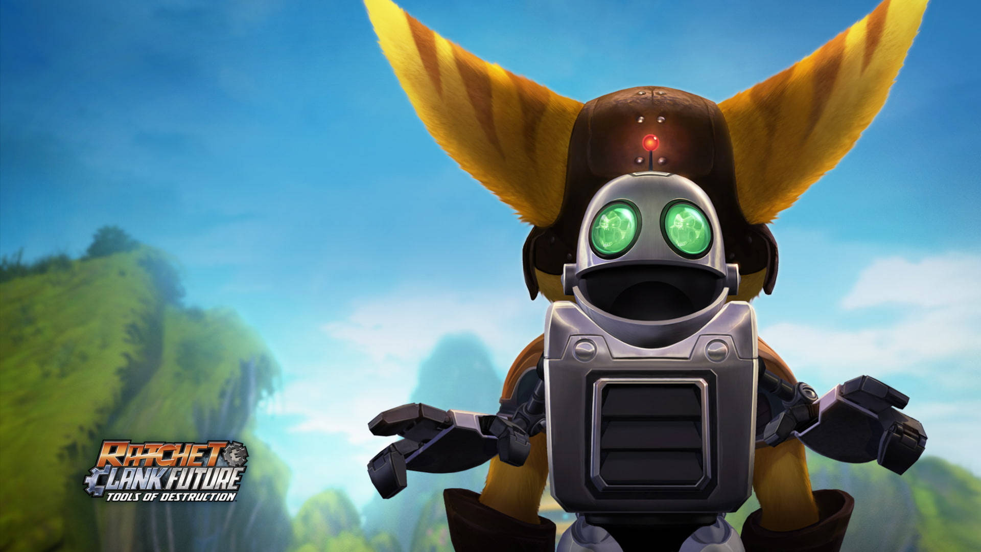 Ratchet And Clank Cover Background